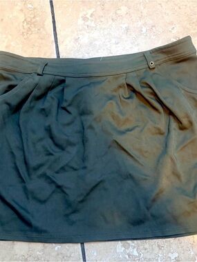 Dior Olive Green Mini Skirt